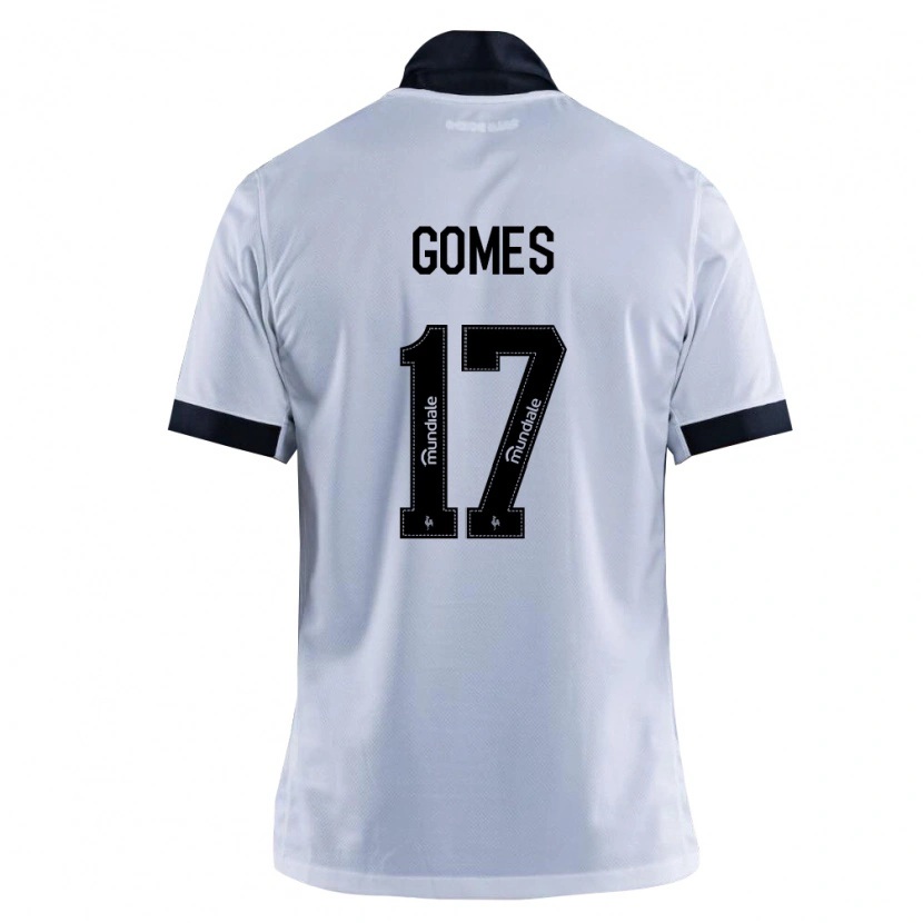Danxen Kvinnor Igor Gomes #17 Svart Vit Bortatröja Matchtröjor 2026/27 Tröjor T-Tröja