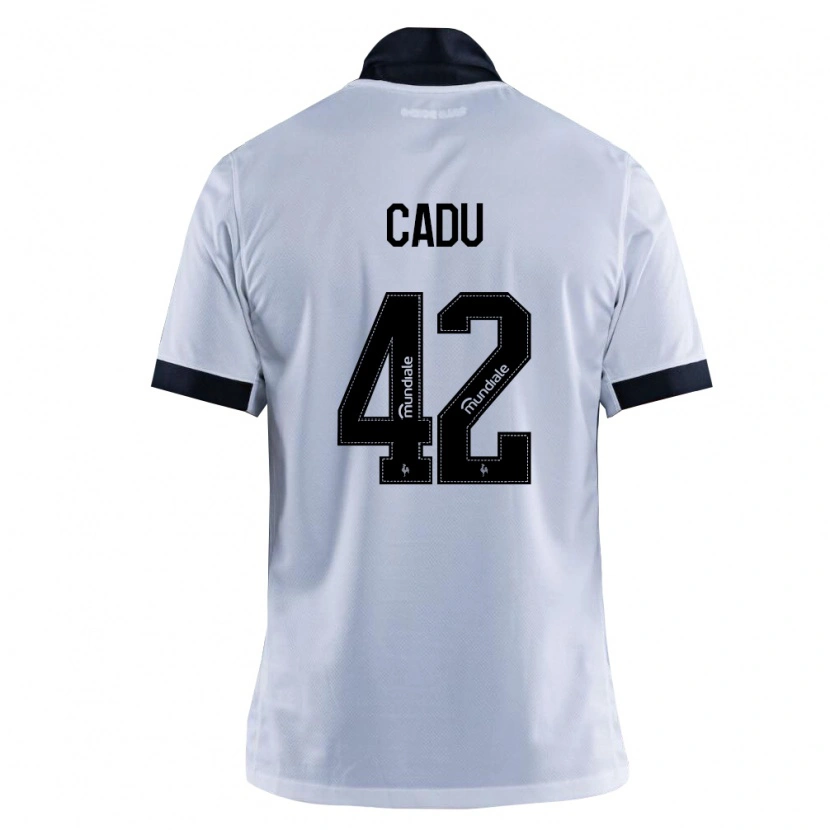 Danxen Kvinnor Cadu #42 Svart Vit Bortatröja Matchtröjor 2026/27 Tröjor T-Tröja