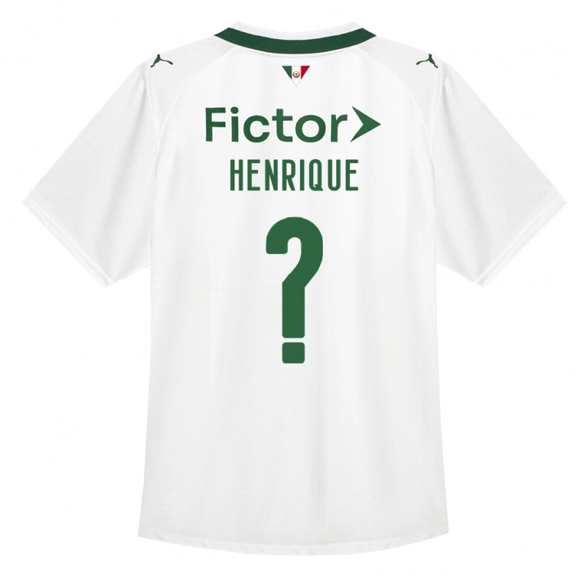 Danxen Kvinnor Pedro Henrique #0 Grön Vit Bortatröja Matchtröjor 2026/27 Tröjor T-Tröja