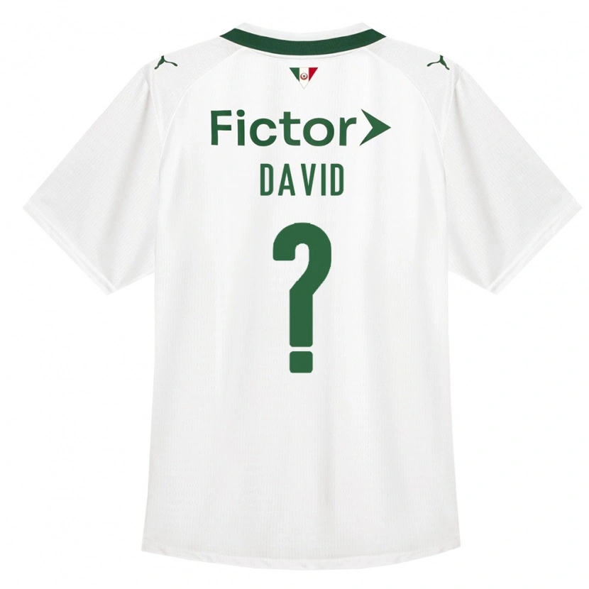 Danxen Kvinnor David #0 Grön Vit Bortatröja Matchtröjor 2026/27 Tröjor T-Tröja