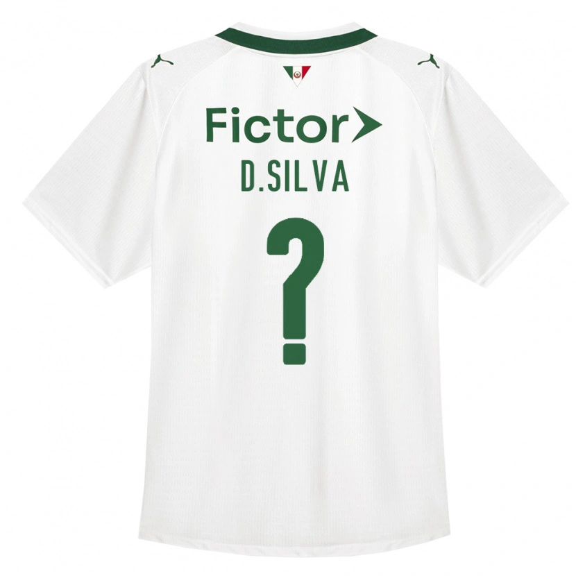 Danxen Kvinnor Daniel Silva #0 Grön Vit Bortatröja Matchtröjor 2026/27 Tröjor T-Tröja
