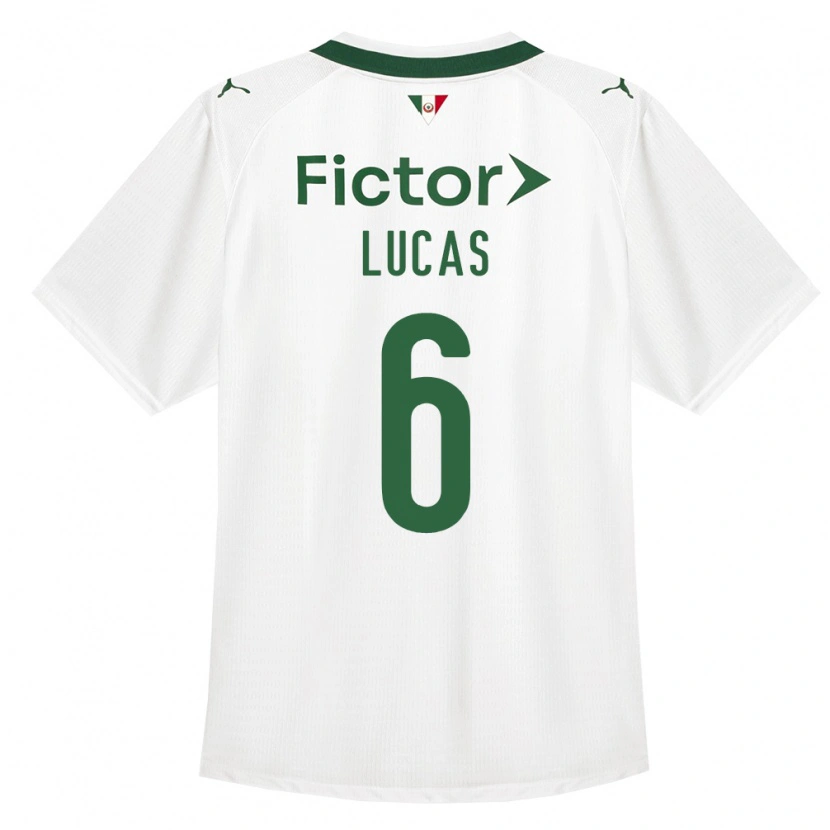 Danxen Kvinnor André Lucas #6 Grön Vit Bortatröja Matchtröjor 2026/27 Tröjor T-Tröja