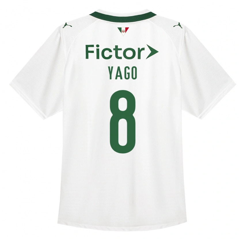 Danxen Kvinnor Ruan Yago #8 Grön Vit Bortatröja Matchtröjor 2026/27 Tröjor T-Tröja
