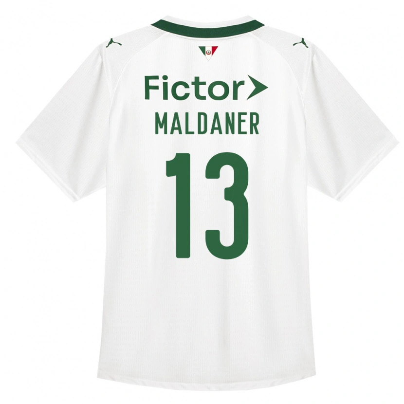 Danxen Kvinnor Pati Maldaner #13 Grön Vit Bortatröja Matchtröjor 2026/27 Tröjor T-Tröja