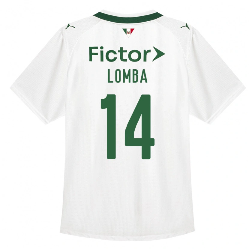Danxen Kvinnor Marcelo Lomba #14 Grön Vit Bortatröja Matchtröjor 2026/27 Tröjor T-Tröja