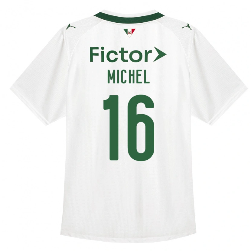 Danxen Kvinnor Michel Cavalcante Fonseca Da Silva #16 Grön Vit Bortatröja Matchtröjor 2026/27 Tröjor T-Tröja