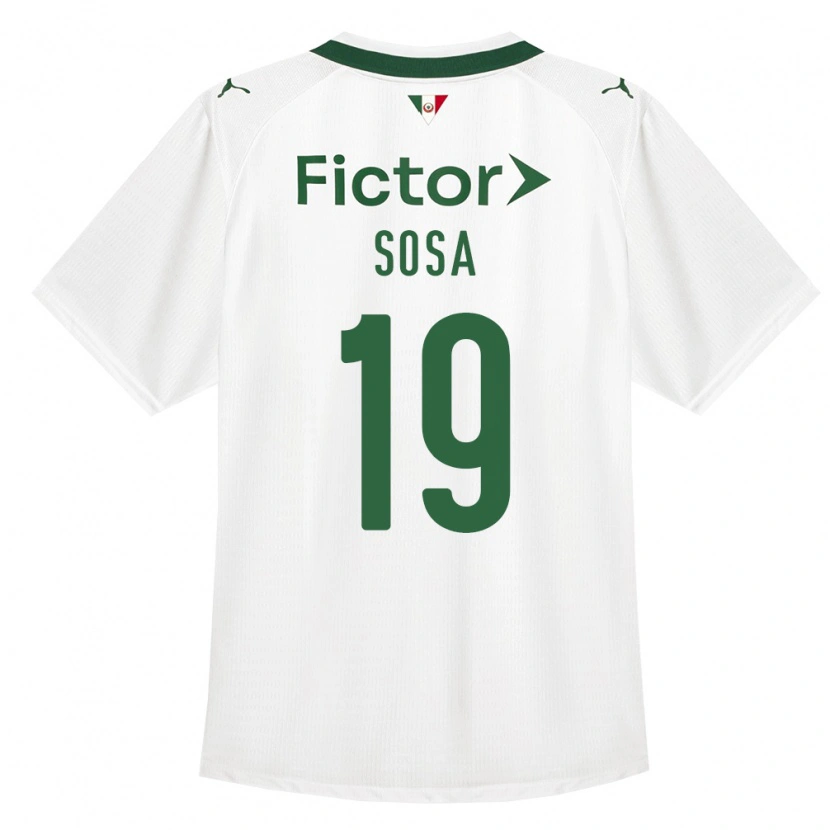 Danxen Kvinnor Ramón Sosa #19 Grön Vit Bortatröja Matchtröjor 2026/27 Tröjor T-Tröja