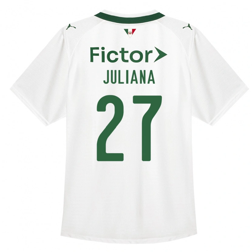 Danxen Kvinnor Juliana #27 Grön Vit Bortatröja Matchtröjor 2026/27 Tröjor T-Tröja