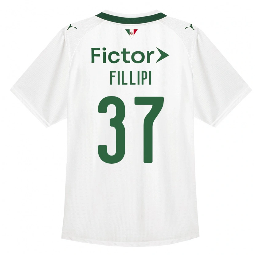 Danxen Kvinnor Riquelme Fillipi #37 Grön Vit Bortatröja Matchtröjor 2026/27 Tröjor T-Tröja