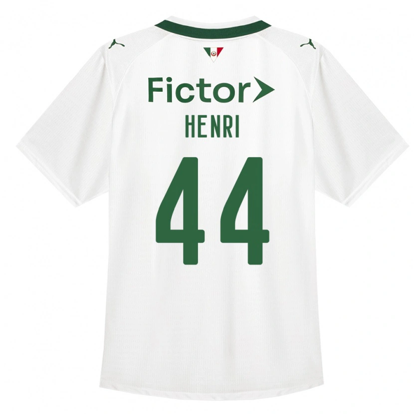 Danxen Kvinnor Henri #44 Grön Vit Bortatröja Matchtröjor 2026/27 Tröjor T-Tröja