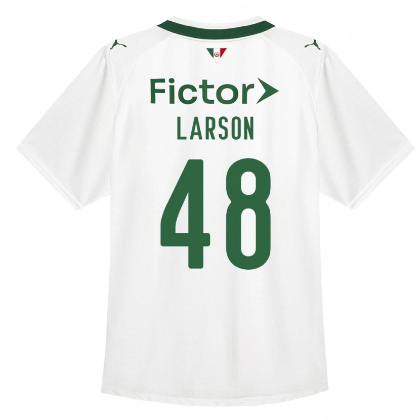 Danxen Kvinnor Larson Torna Ferreira Dos Santos #48 Grön Vit Bortatröja Matchtröjor 2026/27 Tröjor T-Tröja