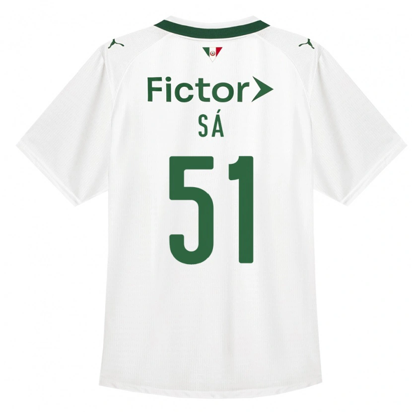 Danxen Kvinnor Luiz Sá #51 Grön Vit Bortatröja Matchtröjor 2026/27 Tröjor T-Tröja