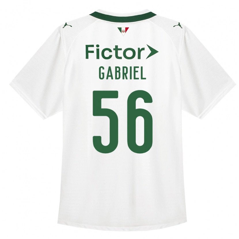 Danxen Kvinnor Arthur Gabriel #56 Grön Vit Bortatröja Matchtröjor 2026/27 Tröjor T-Tröja