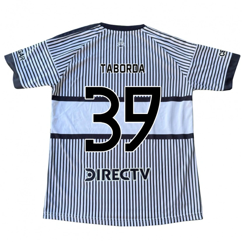 Danxen Kvinnor Vicente Taborda #39 Vit Svart Gul Bortatröja Matchtröjor 2026/27 Tröjor T-Tröja