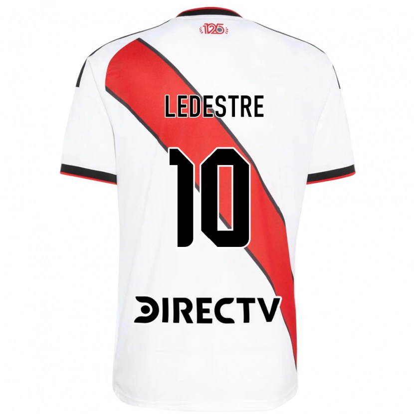 Danxen Barn Gianfranco Ledestre #10 Röd Svart Vit Hemmatröja Matchtröjor 2026/27 Tröjor T-Tröja