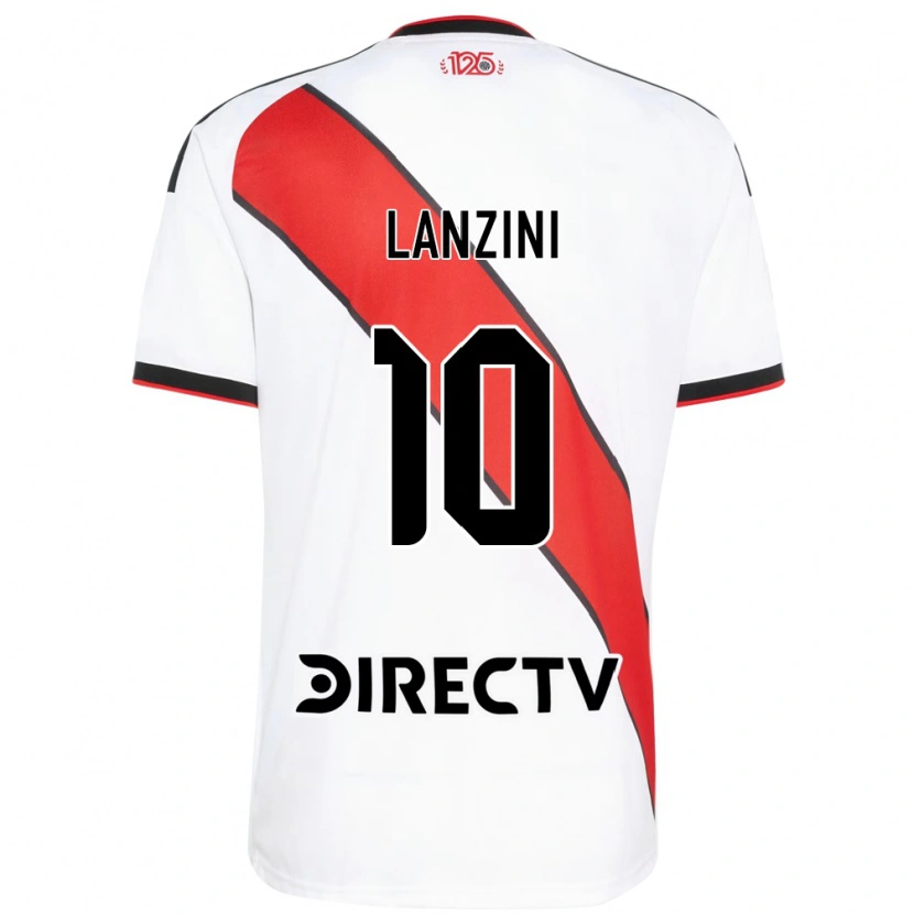 Danxen Barn Manuel Lanzini #10 Röd Svart Vit Hemmatröja Matchtröjor 2026/27 Tröjor T-Tröja
