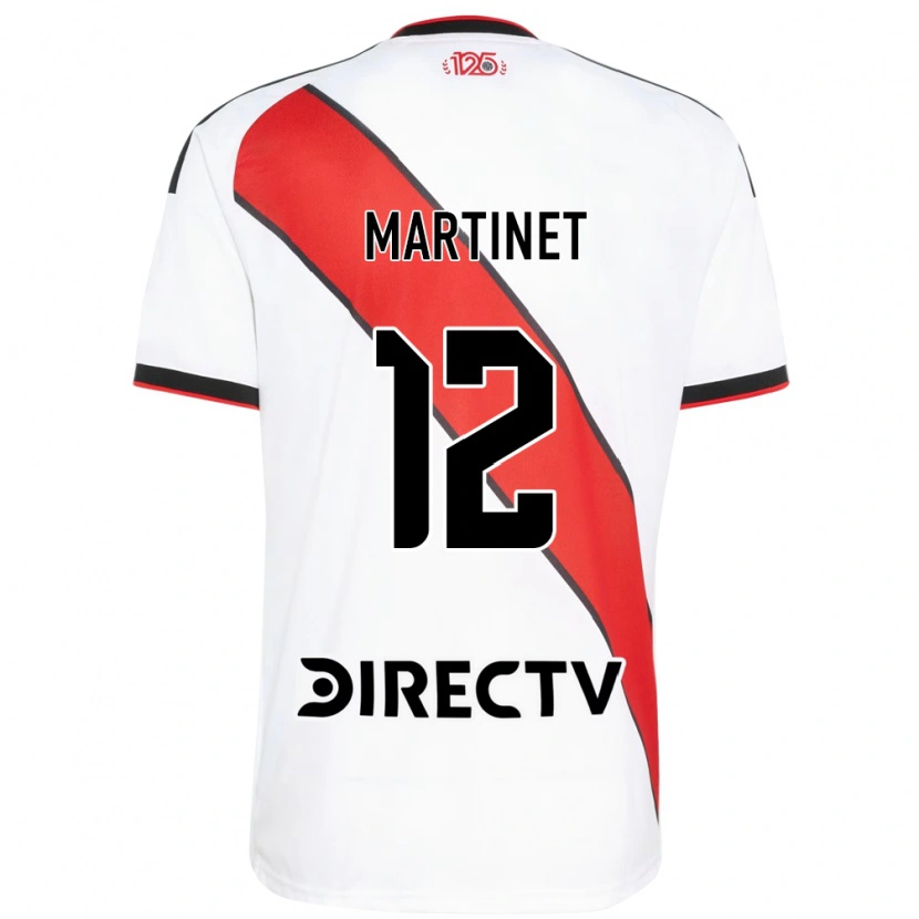 Danxen Barn Jeremías Martinet #12 Röd Svart Vit Hemmatröja Matchtröjor 2026/27 Tröjor T-Tröja
