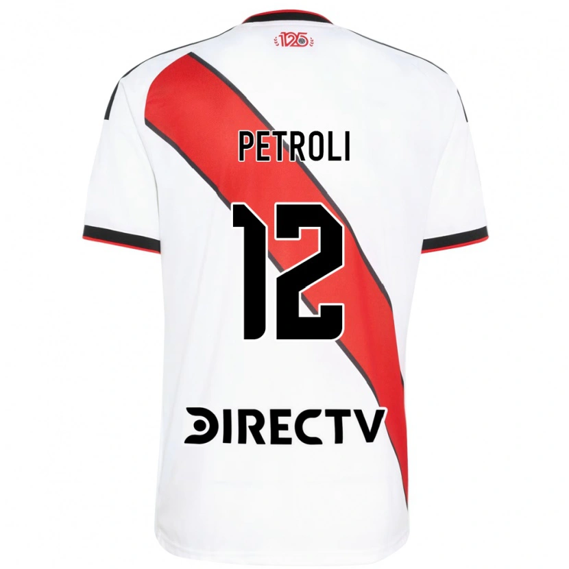 Danxen Barn Franco Petroli #12 Röd Svart Vit Hemmatröja Matchtröjor 2026/27 Tröjor T-Tröja