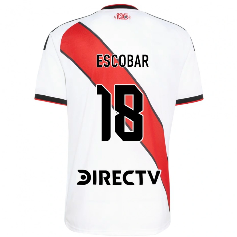 Danxen Barn Galo Escobar #18 Röd Svart Vit Hemmatröja Matchtröjor 2026/27 Tröjor T-Tröja