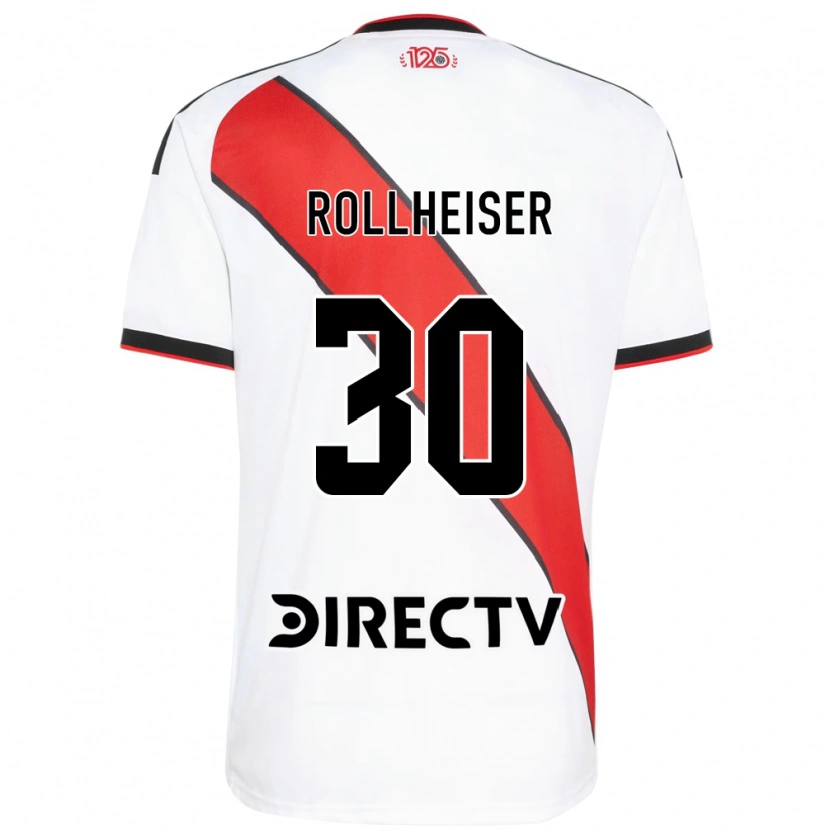 Danxen Barn Benjamin Rollheiser #30 Röd Svart Vit Hemmatröja Matchtröjor 2026/27 Tröjor T-Tröja
