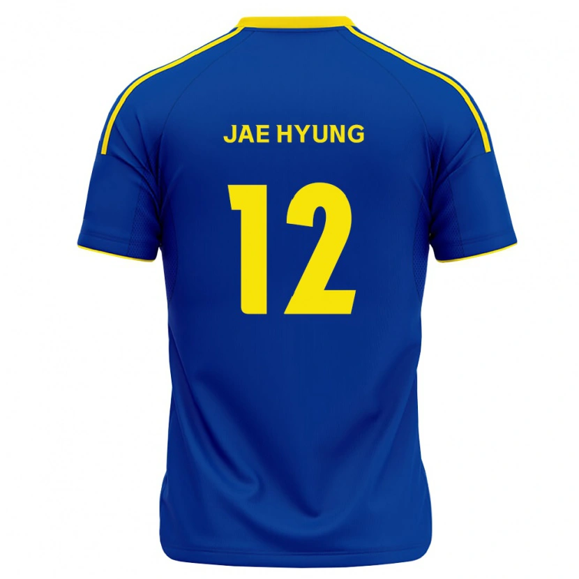 Danxen Barn Jae-Hyung Lee #12 Kungligt Blå Gul Hemmatröja Matchtröjor 2026/27 Tröjor T-Tröja