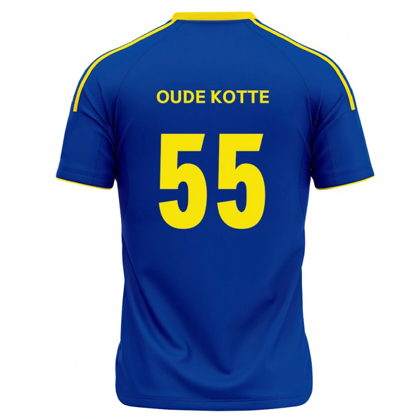 Danxen Barn Thomas Oude Kotte #55 Kungligt Blå Gul Hemmatröja Matchtröjor 2026/27 Tröjor T-Tröja
