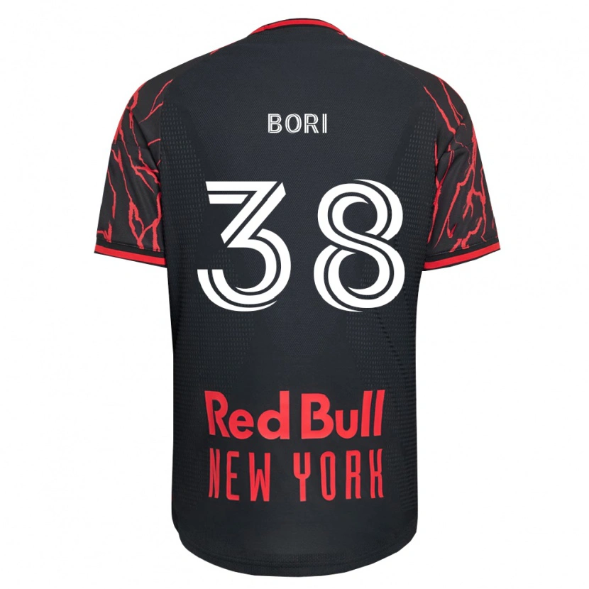 Danxen Barn Jason Bori #38 Röd Svart Vit Hemmatröja Matchtröjor 2026/27 Tröjor T-Tröja