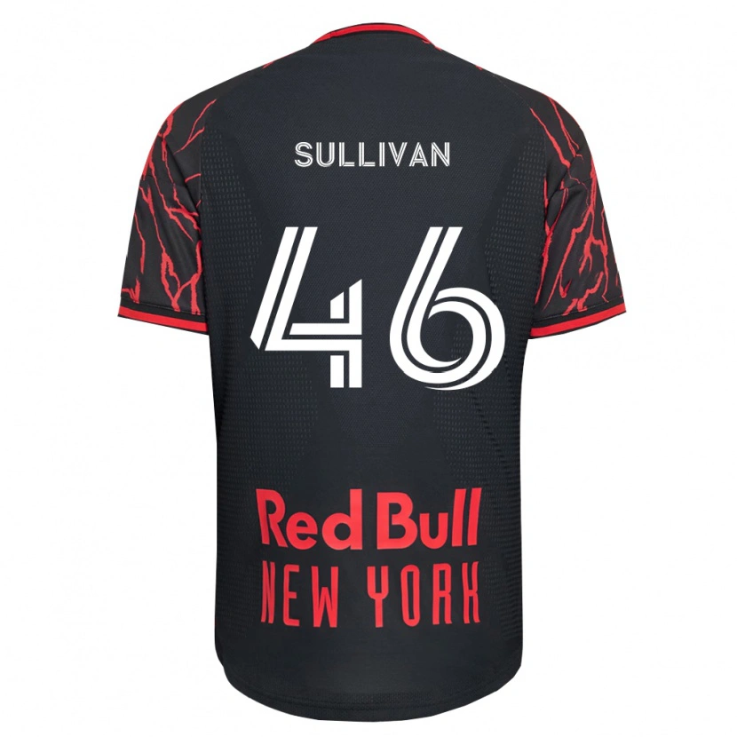 Danxen Barn Dylan Sullivan #46 Röd Svart Vit Hemmatröja Matchtröjor 2026/27 Tröjor T-Tröja