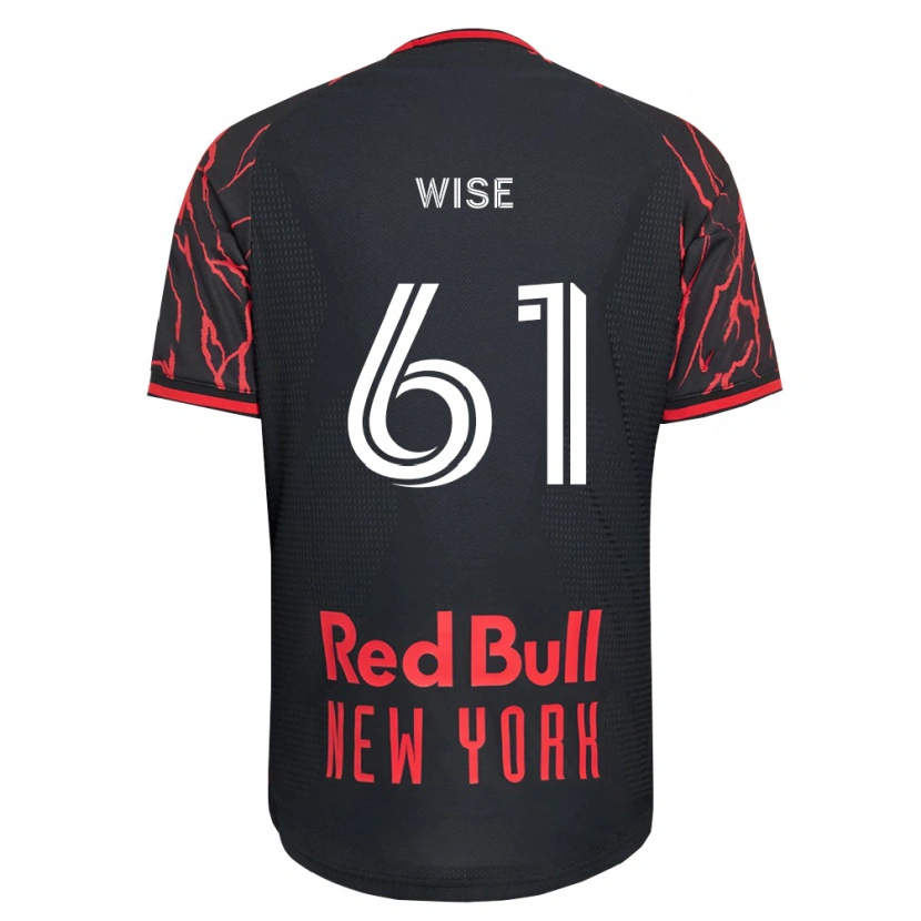 Danxen Barn Henry Wise #61 Röd Svart Vit Hemmatröja Matchtröjor 2026/27 Tröjor T-Tröja