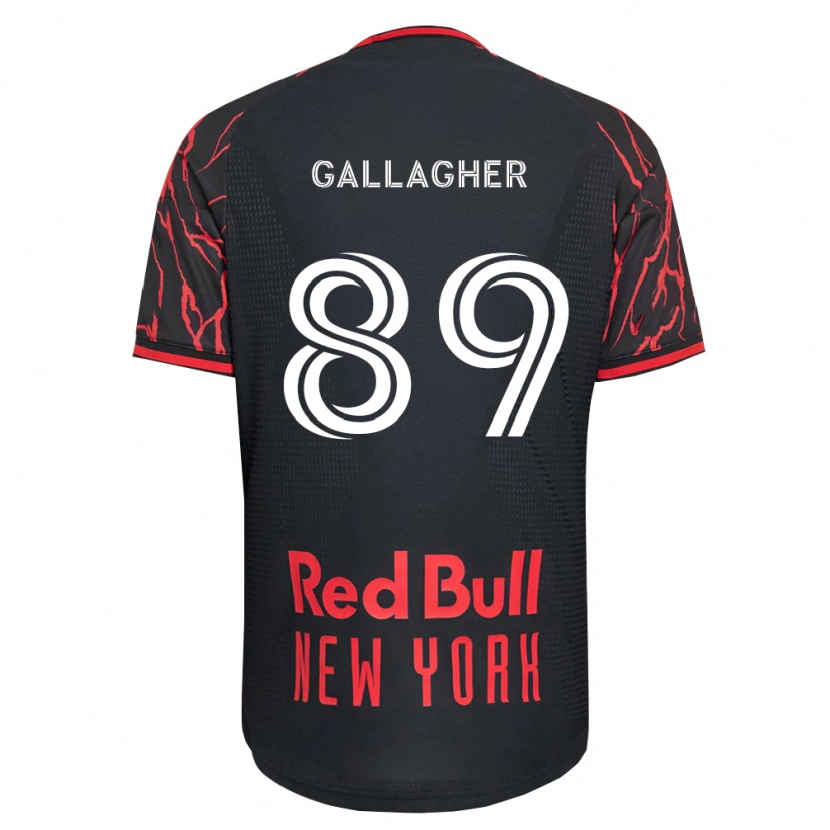 Danxen Barn Christian Gallagher #89 Röd Svart Vit Hemmatröja Matchtröjor 2026/27 Tröjor T-Tröja