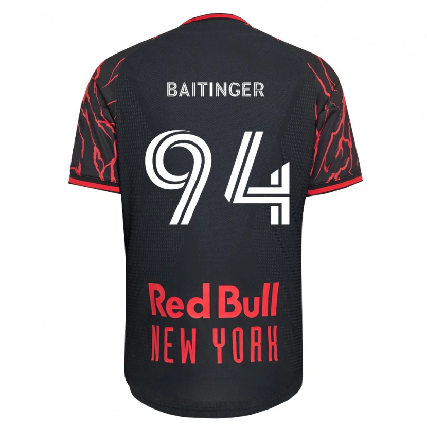 Danxen Barn Sean Baitinger #94 Röd Svart Vit Hemmatröja Matchtröjor 2026/27 Tröjor T-Tröja