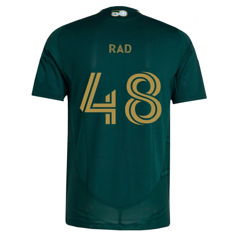 Danxen Barn Kaveh Rad #48 Mörkgrön Brun Hemmatröja Matchtröjor 2026/27 Tröjor T-Tröja