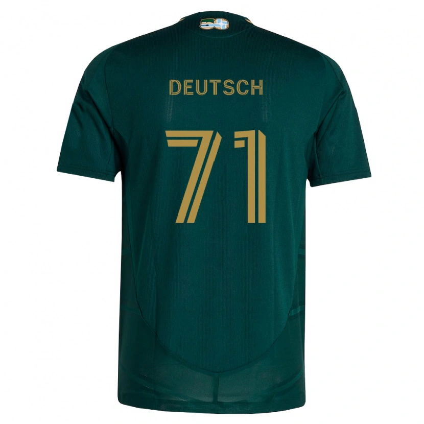 Danxen Barn Maverick Deutsch #71 Mörkgrön Brun Hemmatröja Matchtröjor 2026/27 Tröjor T-Tröja