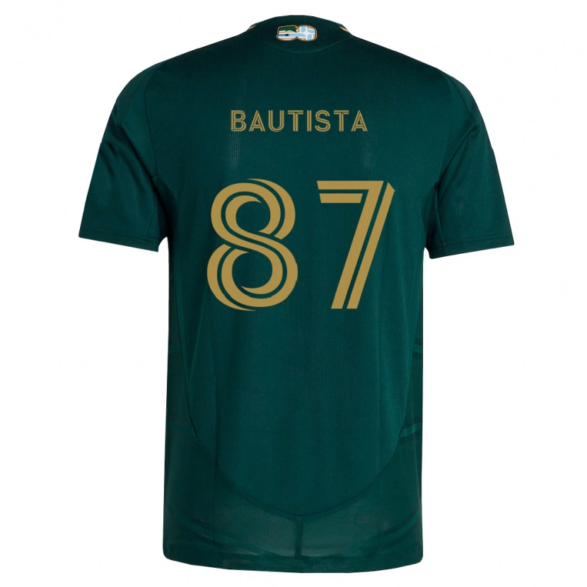 Danxen Barn Ricardo Bautista #87 Mörkgrön Brun Hemmatröja Matchtröjor 2026/27 Tröjor T-Tröja