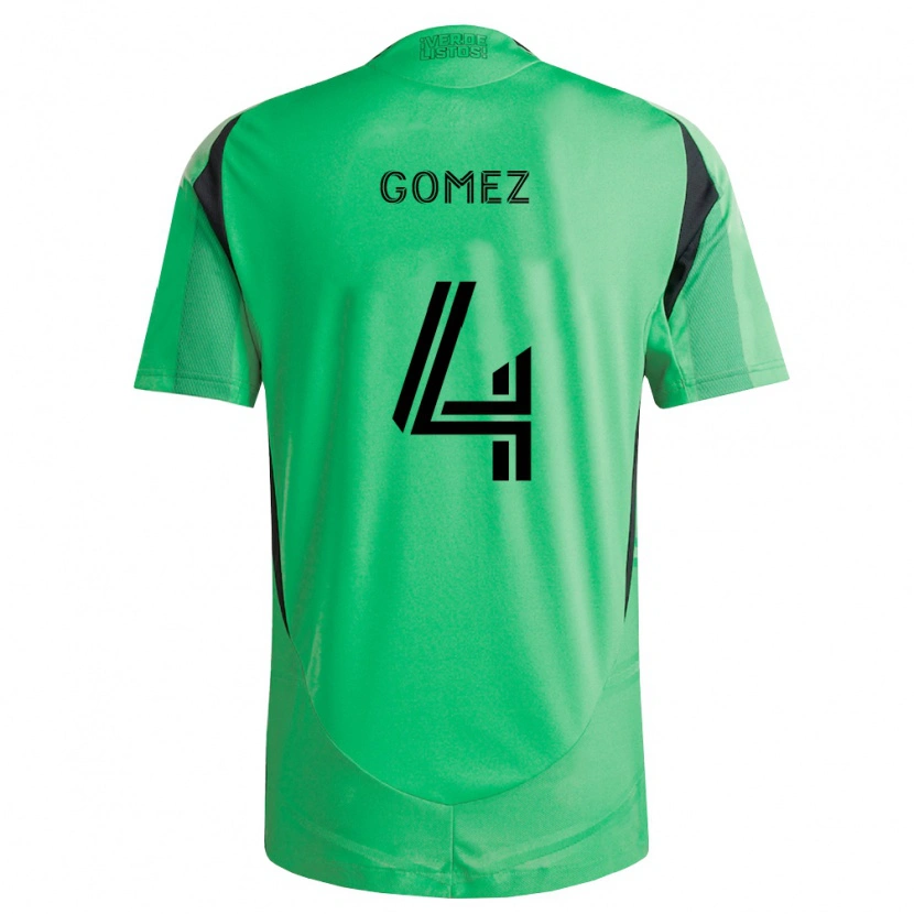 Danxen Barn Antonio Gomez #4 Smaragdgrön Svart Hemmatröja Matchtröjor 2026/27 Tröjor T-Tröja