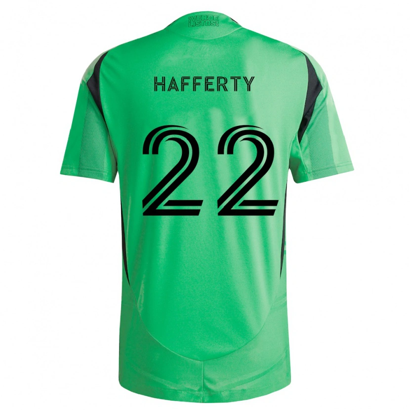 Danxen Barn Joe Hafferty #22 Smaragdgrön Svart Hemmatröja Matchtröjor 2026/27 Tröjor T-Tröja