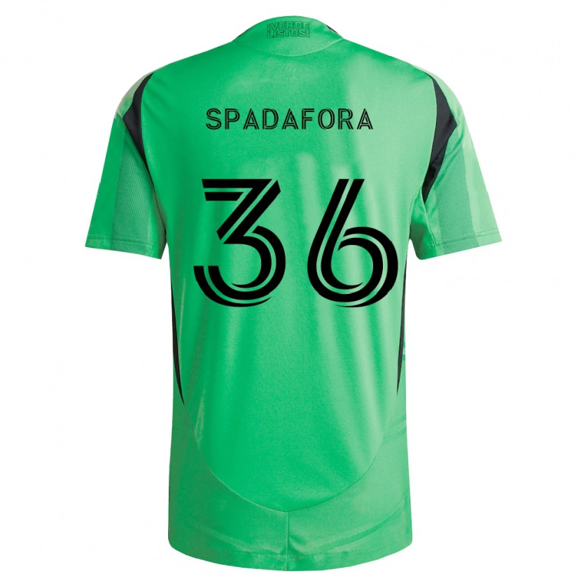Danxen Barn Luke Spadafora #36 Smaragdgrön Svart Hemmatröja Matchtröjor 2026/27 Tröjor T-Tröja