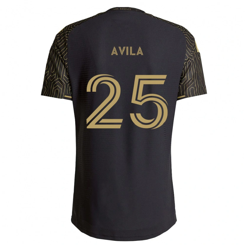 Danxen Barn Armando Avila #25 Brun Svart Hemmatröja Matchtröjor 2026/27 Tröjor T-Tröja