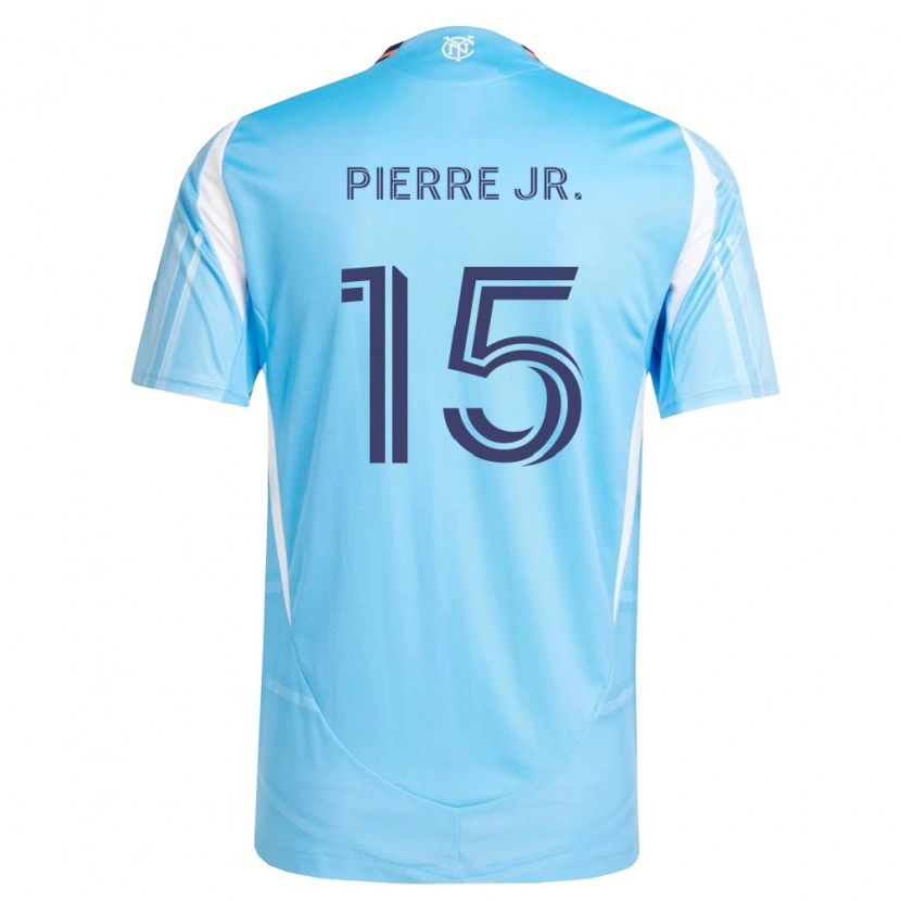 Danxen Barn Kevin Pierre Jr. #15 Himmelsblå Vit Hemmatröja Matchtröjor 2026/27 Tröjor T-Tröja