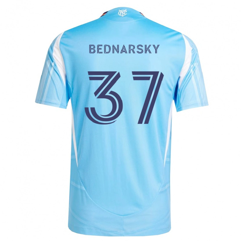 Danxen Barn Stevo Bednarsky #37 Himmelsblå Vit Hemmatröja Matchtröjor 2026/27 Tröjor T-Tröja