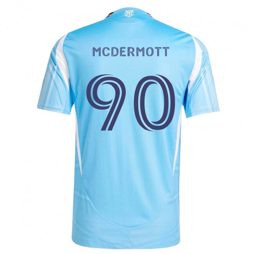 Danxen Barn Dylan Mcdermott #90 Himmelsblå Vit Hemmatröja Matchtröjor 2026/27 Tröjor T-Tröja