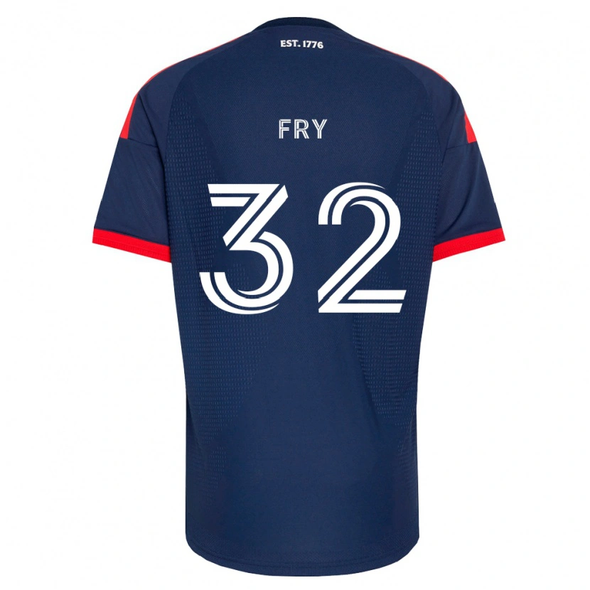 Danxen Barn Malcolm Fry #32 Kungligt Blå Röd Vit Hemmatröja Matchtröjor 2026/27 Tröjor T-Tröja