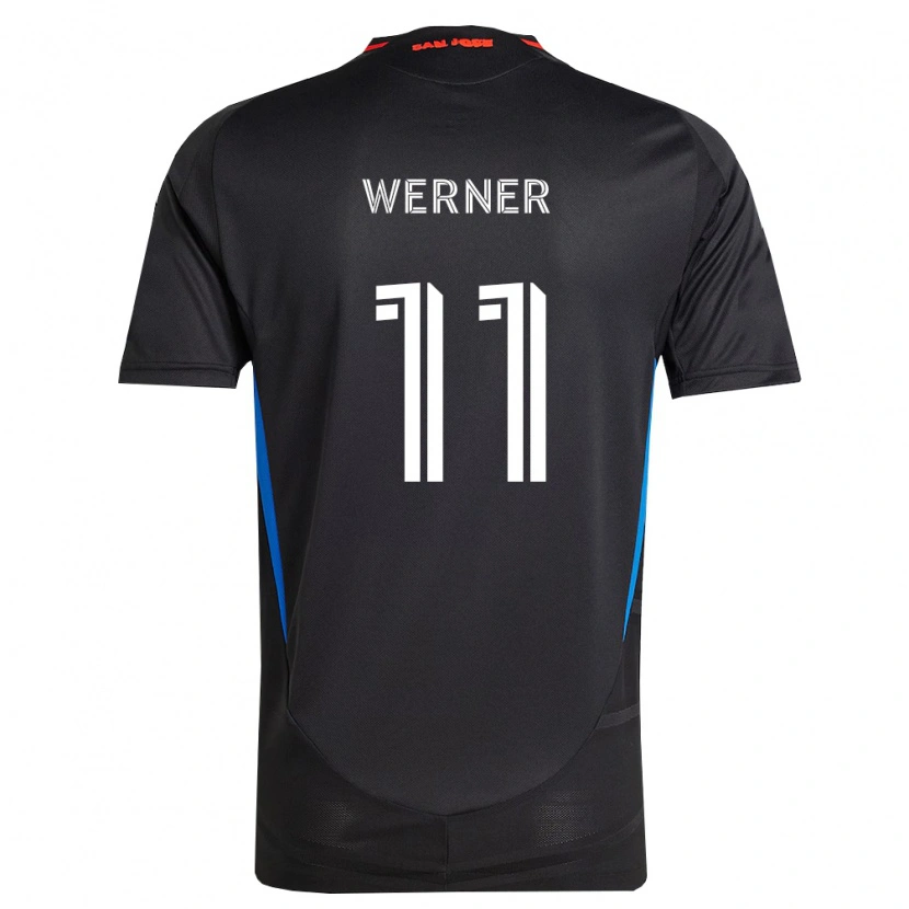 Danxen Barn Timo Werner #11 Blå Vit Svart Hemmatröja Matchtröjor 2026/27 Tröjor T-Tröja