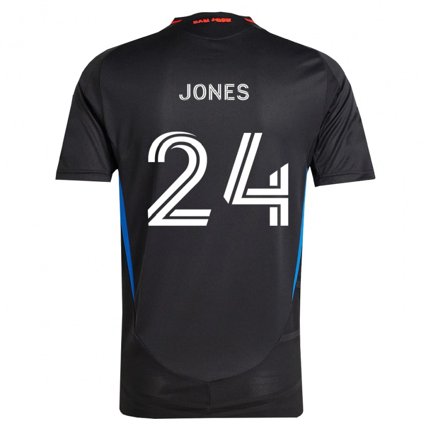 Danxen Barn Dejuan Jones #24 Blå Vit Svart Hemmatröja Matchtröjor 2026/27 Tröjor T-Tröja