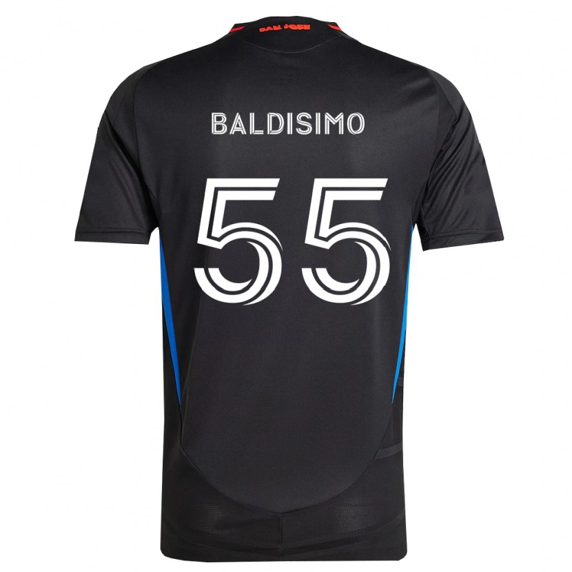 Danxen Barn Michael Baldisimo #55 Blå Vit Svart Hemmatröja Matchtröjor 2026/27 Tröjor T-Tröja