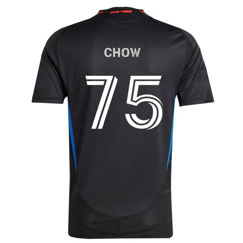 Danxen Barn Alex Chow #75 Blå Vit Svart Hemmatröja Matchtröjor 2026/27 Tröjor T-Tröja