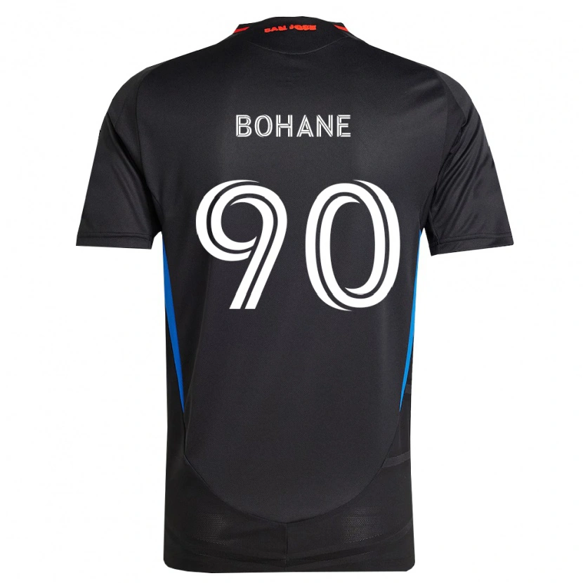 Danxen Barn Zach Bohane #90 Blå Vit Svart Hemmatröja Matchtröjor 2026/27 Tröjor T-Tröja