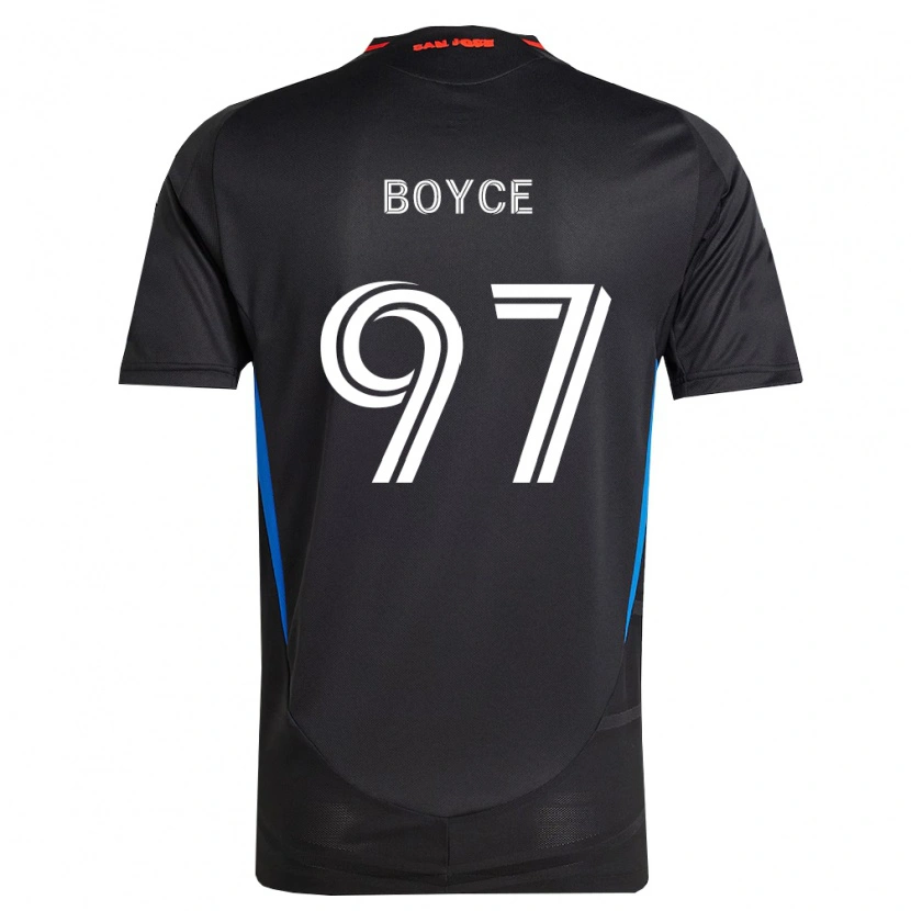 Danxen Barn Warren Boyce #97 Blå Vit Svart Hemmatröja Matchtröjor 2026/27 Tröjor T-Tröja