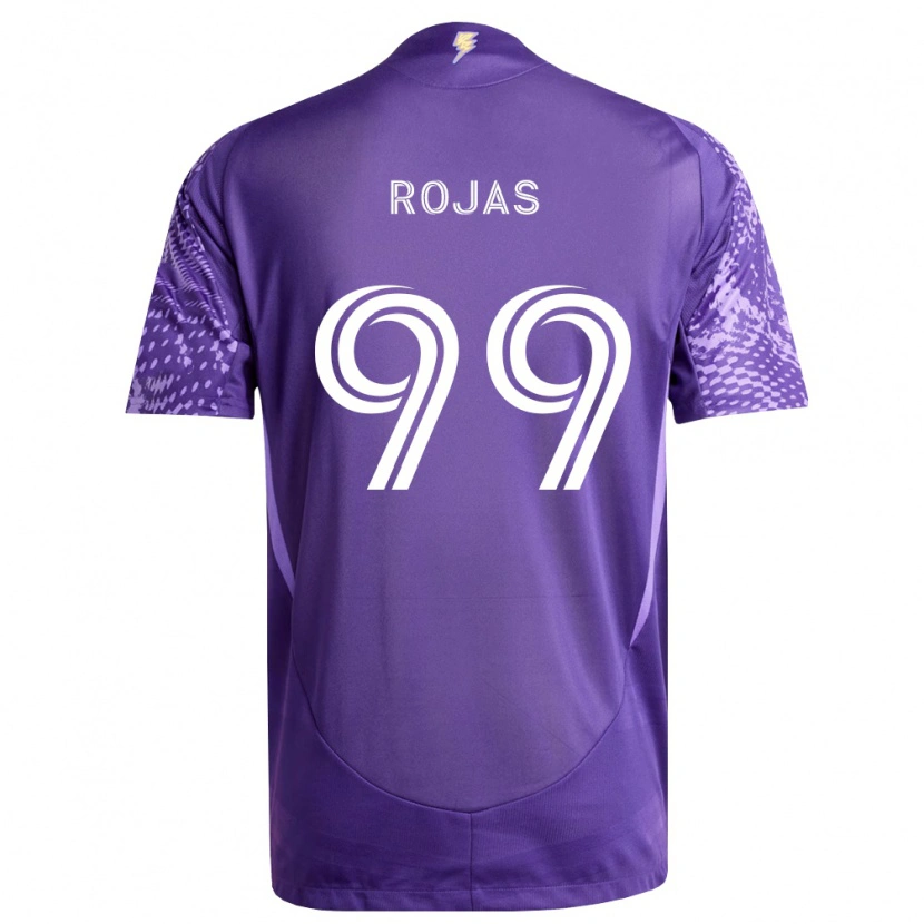 Danxen Barn Juan Rojas #99 Lila Vit Hemmatröja Matchtröjor 2026/27 Tröjor T-Tröja