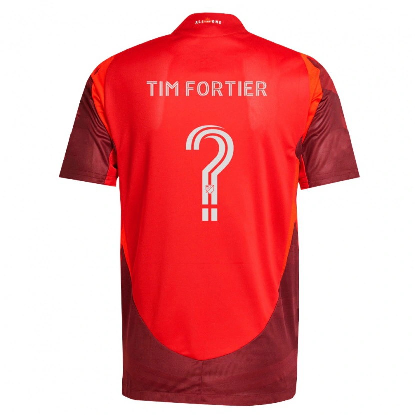 Danxen Barn Tim Fortier #0 Vinröd Röd Hemmatröja Matchtröjor 2026/27 Tröjor T-Tröja